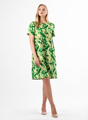 Платье, цвет Зеленый/листья (А)